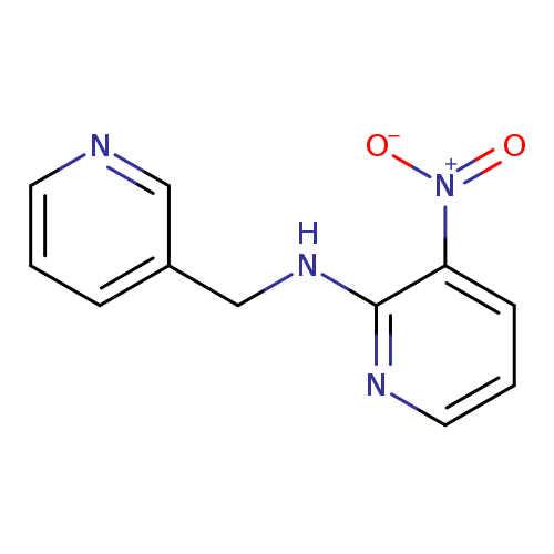 3-Nitro-n-(3-pyridinylmethyl)-2-pyridinamine