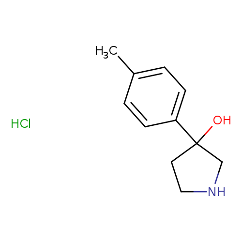 3-(p-Tolyl)pyrrolidin-3-ol hydrochloride
