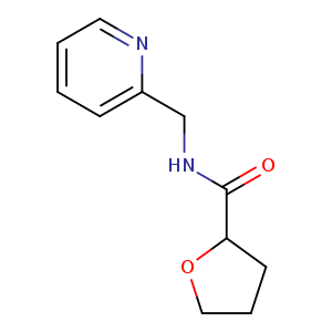 N-(2-pyridinylmethyl)tetrahydro-2-furancarboxamide