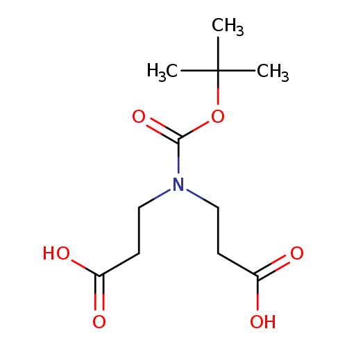 β-Alanine, N-(2-carboxyethyl)-N-[(1,1-dimethylethoxy)carbonyl]-