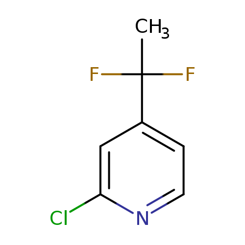 2-Chloro-4-(1,1-difluoroethyl)pyridine