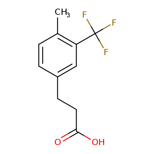 3-[4-Methyl-3-(trifluoromethyl)phenyl]propionic acid