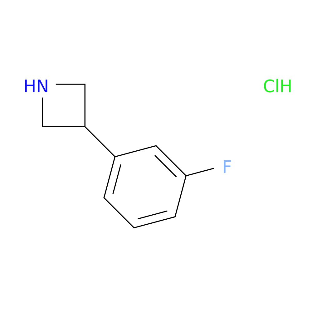 3-(3-Fluorophenyl)azetidine hydrochloride