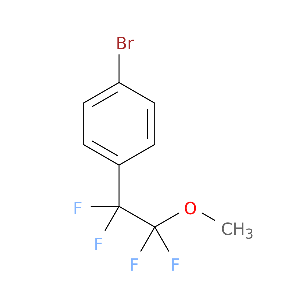 1-bromo-4-(1,1,2,2-tetrafluoro-2-methoxyethyl)benzene
