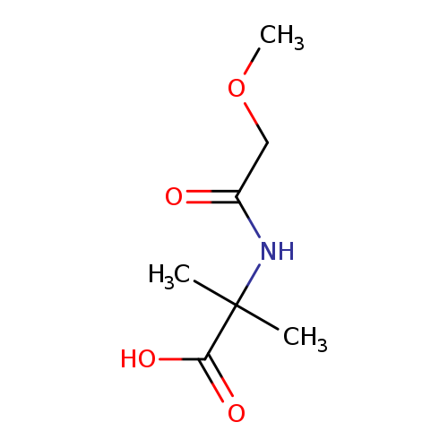 N-(Methoxyacetyl)-2-methylalanine