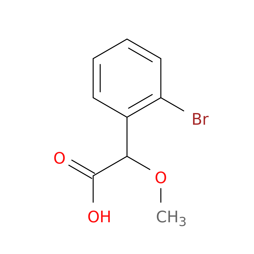 2-(2-bromophenyl)-2-methoxyacetic acid