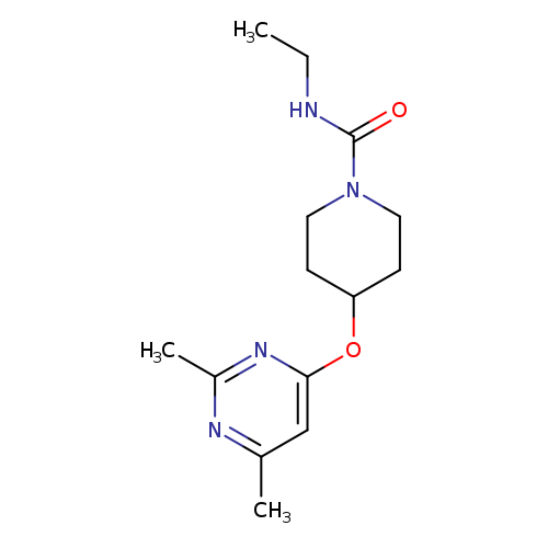 4-[(2,6-dimethylpyrimidin-4-yl)oxy]-N-ethylpiperidine-1-carboxamide