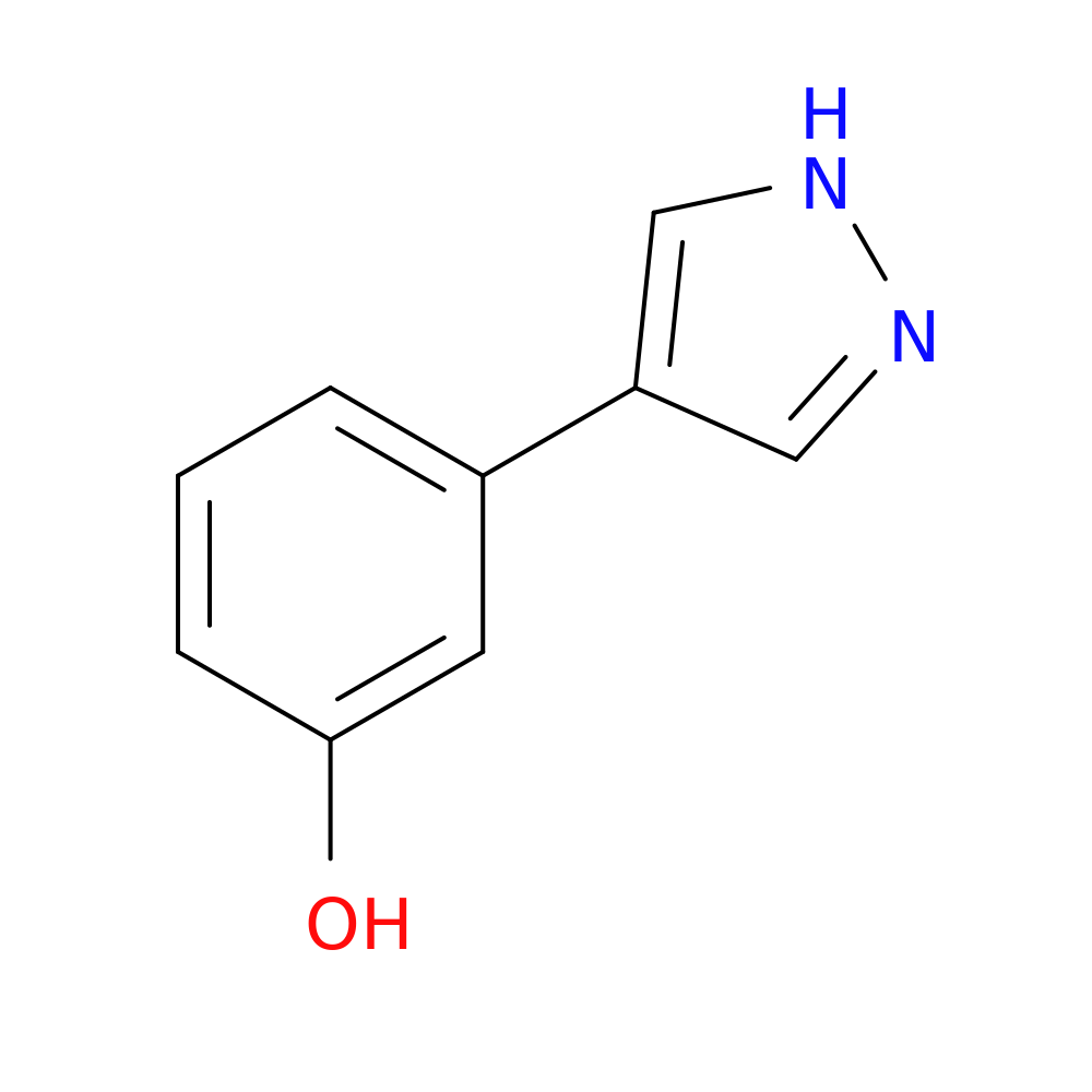 3-(1H-Pyrazol-4-yl)phenol