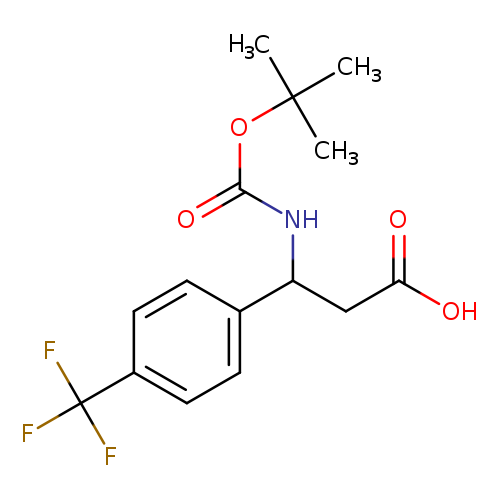 3-tert-Butoxycarbonylamino-3-(4-trifluoromethyl-phenyl)-propionic acid