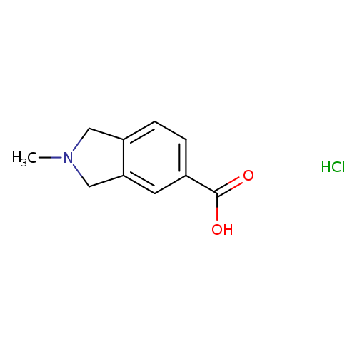 2-methyl-2,3-dihydro-1h-isoindole-5-carboxylic acid hydrochloride