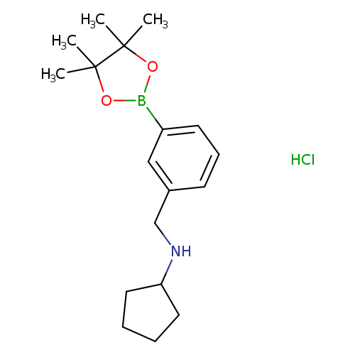 3-(N-Cyclopentylaminomethyl)phenylboronic acid, pinacol ester, HCl