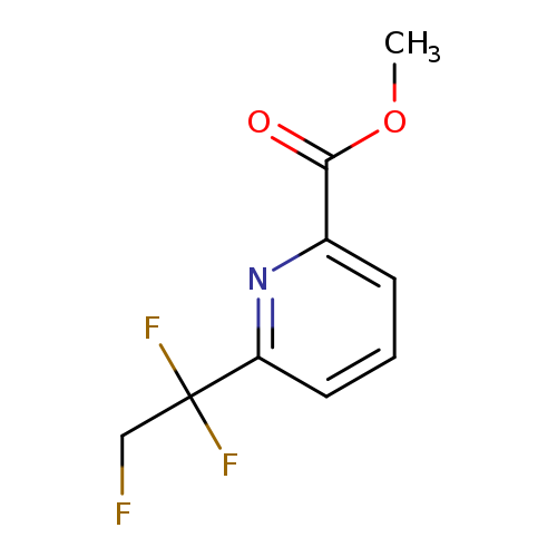 methyl 6-(1,1,2-trifluoroethyl)pyridine-2-carboxylate