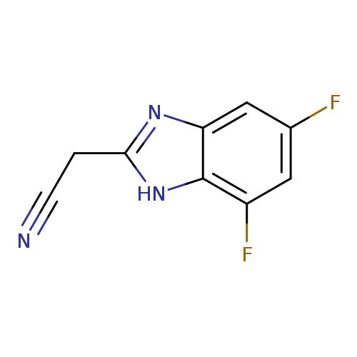 2-(Cyanomethyl)-5,7-difluorobenzimidazole