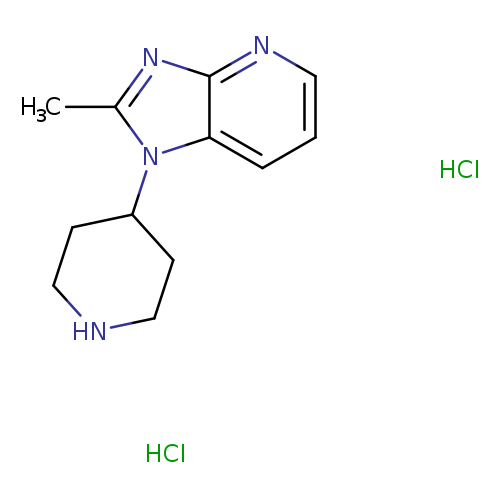 4-{2-methyl-1H-imidazo[4,5-b]pyridin-1-yl}piperidine dihydrochloride