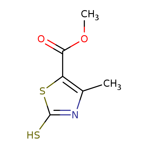 methyl 4-methyl-2-sulfanyl-1,3-thiazole-5-carboxylate