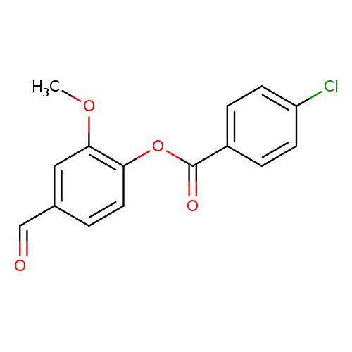 4-Formyl-2-methoxyphenyl 4-chlorobenzoate
