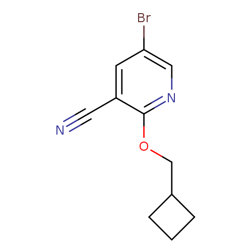 5-Bromo-2-(cyclobutylmethoxy)pyridine-3-carbonitrile