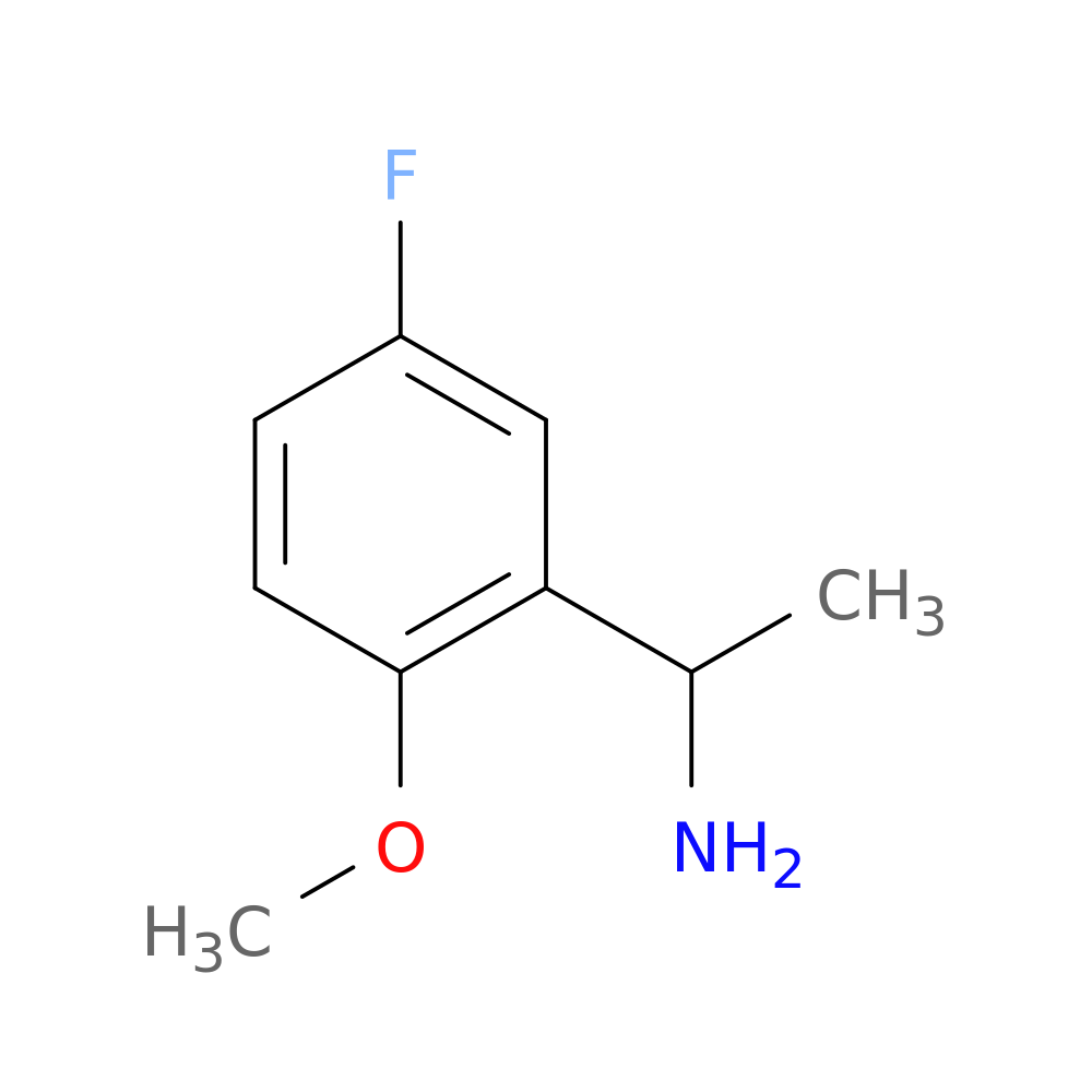 1-(5-fluoro-2-methoxyphenyl)ethan-1-amine