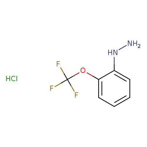 Hydrazine, [2-(trifluoromethoxy)phenyl]-, hydrochloride (1:1)