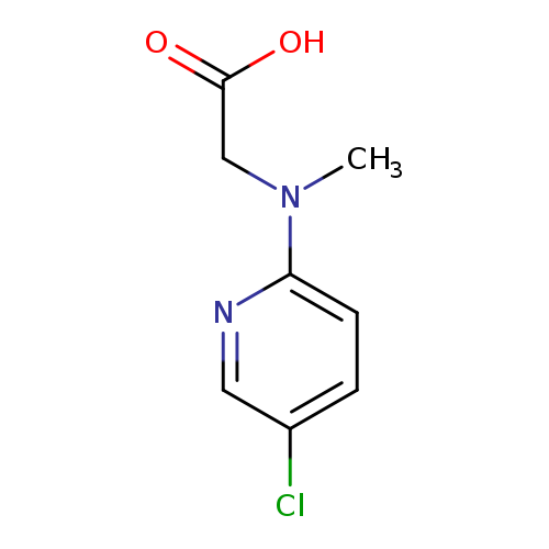 2-[(5-chloropyridin-2-yl)(methyl)amino]acetic acid