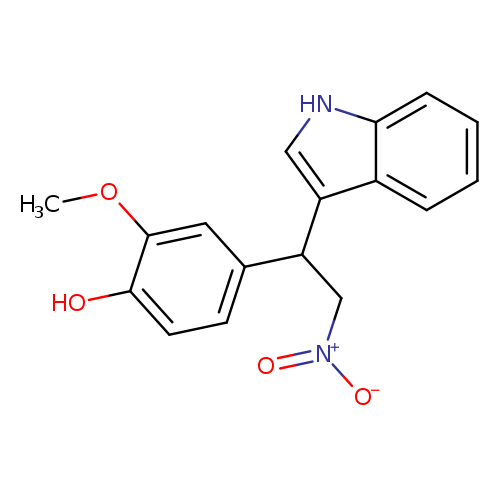 4-[1-(1H-indol-3-yl)-2-nitroethyl]-2-methoxyphenol