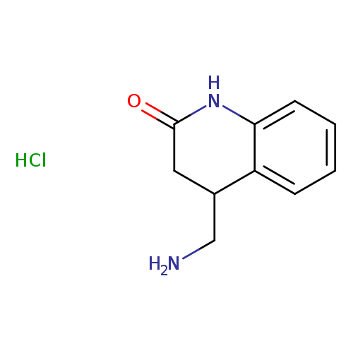 4-(aminomethyl)-1,2,3,4-tetrahydroquinolin-2-one hydrochloride