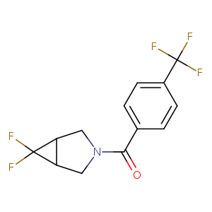 6,6-difluoro-3-[4-(trifluoromethyl)benzoyl]-3-azabicyclo[3.1.0]hexane