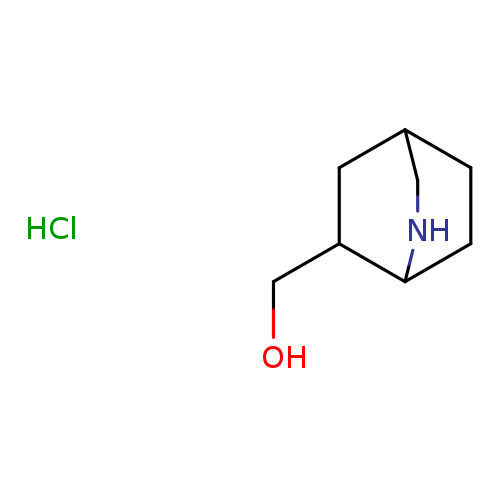 {2-azabicyclo[2.2.2]octan-6-yl}methanol hydrochloride