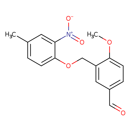 4-Methoxy-3-[(4-methyl-2-nitrophenoxy)methyl]benzaldehyde