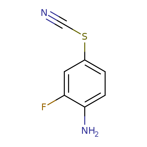 Thiocyanic acid, 4-amino-3-fluorophenyl ester