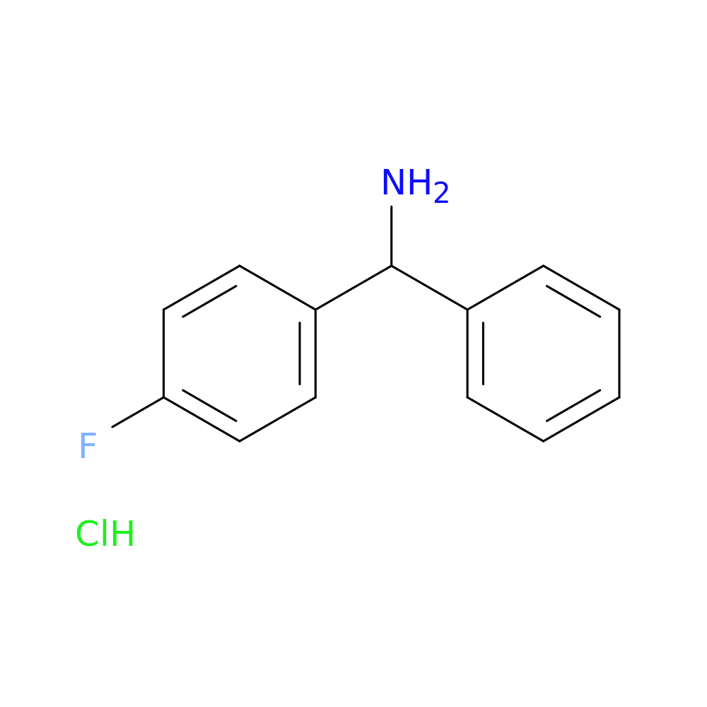 (4-Fluorophenyl)(phenyl)methanamine hydrochloride