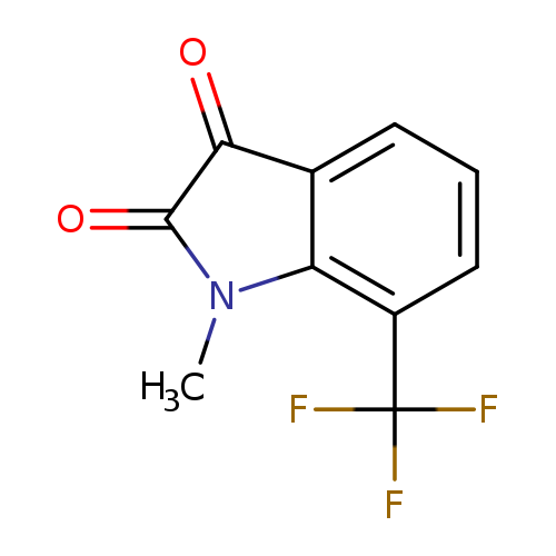 1H-INDOLE-2,3-DIONE, 1-METHYL-7-(TRIFLUOROMETHYL)-