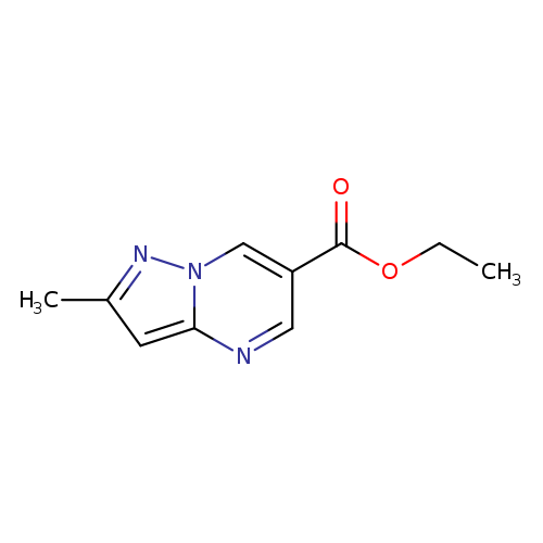 Pyrazolo[1,5-a]pyrimidine-6-carboxylic acid, 2-methyl-, ethyl ester