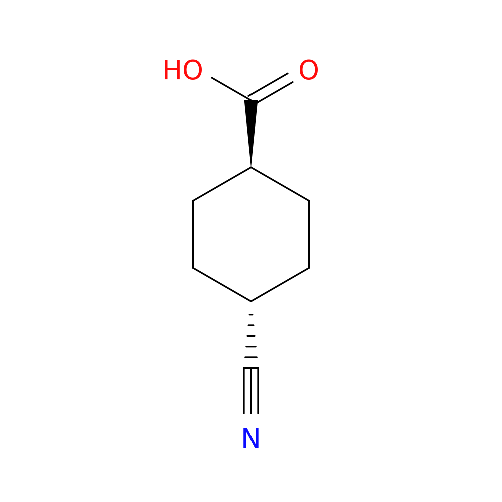 Trans-4-cyanocyclohexanecarboxylic acid
