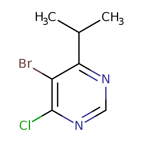 5-bromo-4-chloro-6-(propan-2-yl)pyrimidine