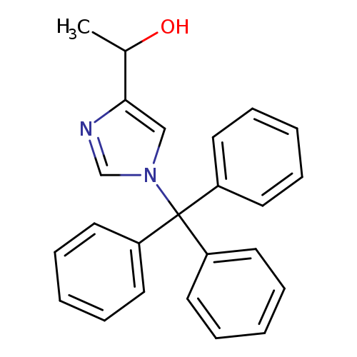1-(1-Trityl-1H-imidazol-4-yl)ethan-1-ol