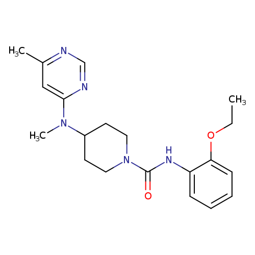 N-(2-ethoxyphenyl)-4-[methyl(6-methylpyrimidin-4-yl)amino]piperidine-1-carboxamide