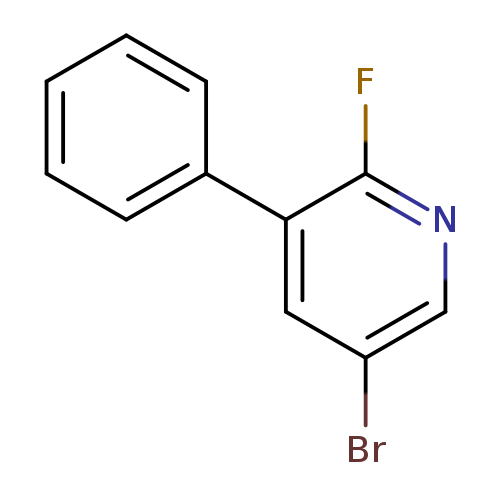 Pyridine, 5-bromo-2-fluoro-3-phenyl-
