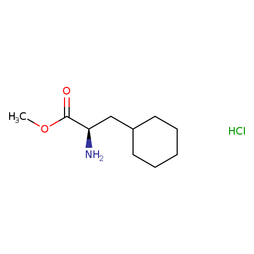 Cyclohexanepropanoic acid, α-amino-, methyl ester, hydrochloride (1:1), (αR)-