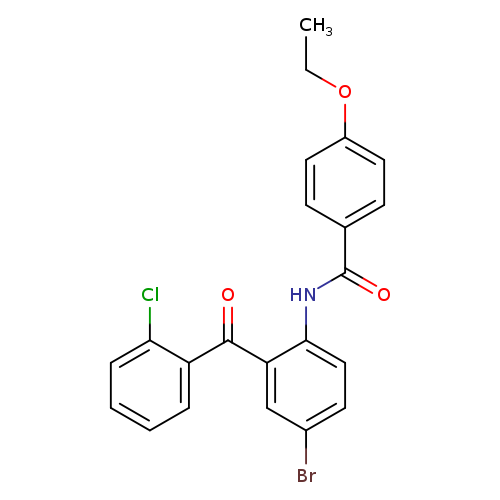 N-[4-bromo-2-(2-chlorobenzoyl)phenyl]-4-ethoxybenzamide