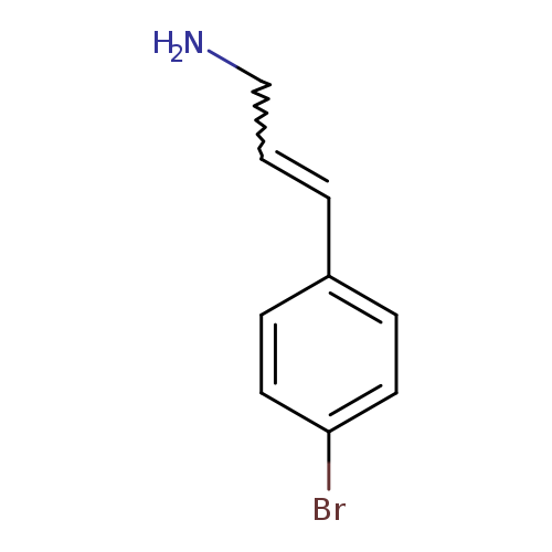 3-(4-bromophenyl)prop-2-en-1-amine