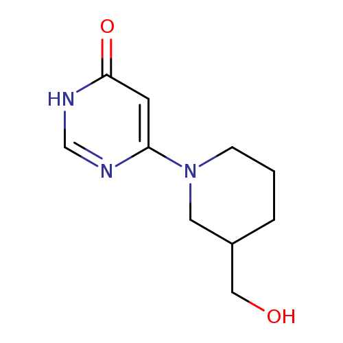 6-[3-(hydroxymethyl)piperidin-1-yl]-3,4-dihydropyrimidin-4-one