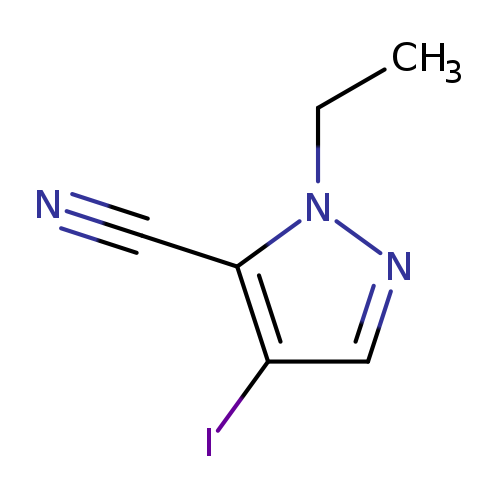 1-Ethyl-4-iodo-1H-pyrazole-5-carbonitrile