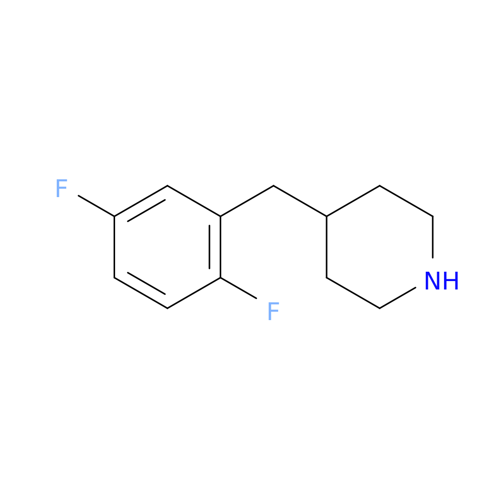 4-[(2,5-Difluorophenyl)methyl]piperidine