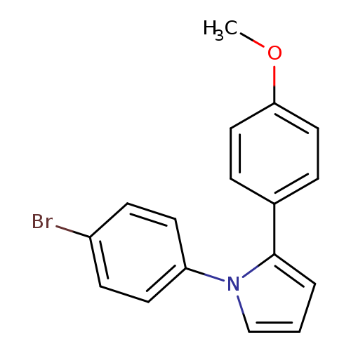 1-(4-Bromophenyl)-2-(4-methoxyphenyl)-1H-pyrrole