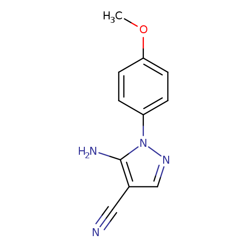 5-Amino-1-(4-methoxyphenyl)-1h-pyrazole-4-carbonitrile