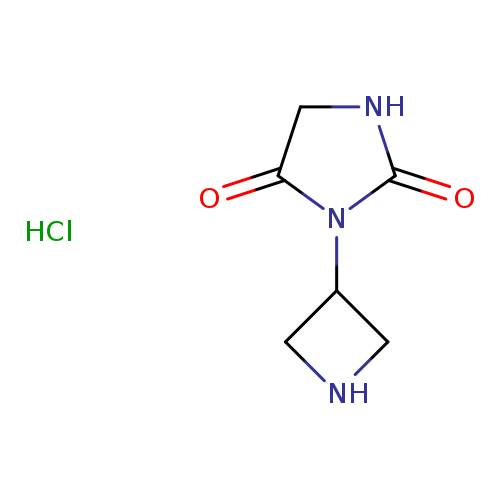 3-(Azetidin-3-yl)imidazolidine-2,4-dione hydrochloride