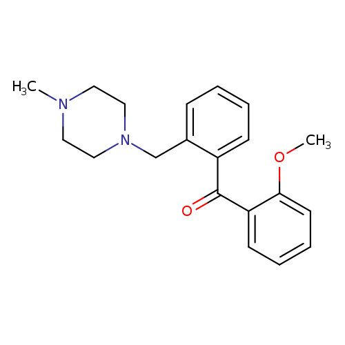 2-METHOXY-2'-(4-METHYLPIPERAZIN-1-YLMETHYL)BENZOPHENONE