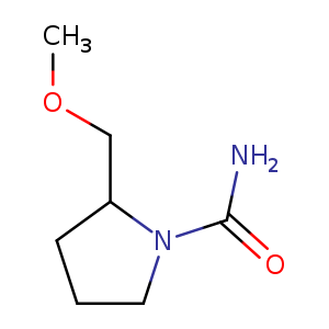 2-(methoxymethyl)pyrrolidine-1-carboxamide