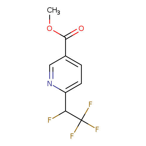 methyl 6-(1,2,2,2-tetrafluoroethyl)pyridine-3-carboxylate